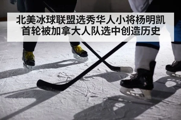 北美冰球联盟选秀华人小将杨明凯首轮被加拿大人队选中创造历史